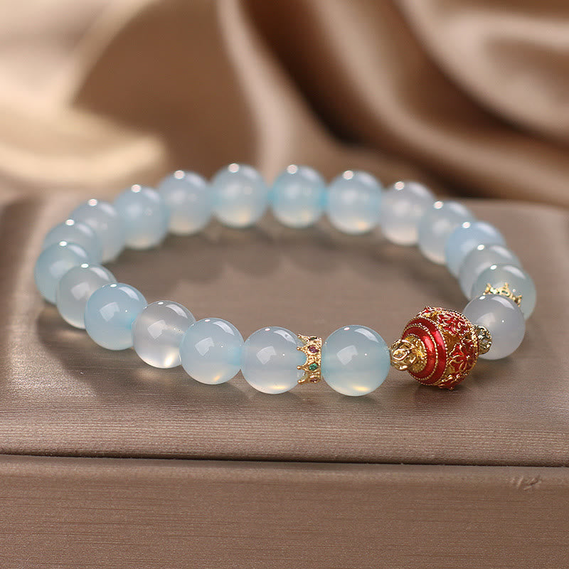 Natural Aquamarine Bracelet for Emotional Balance and Healing