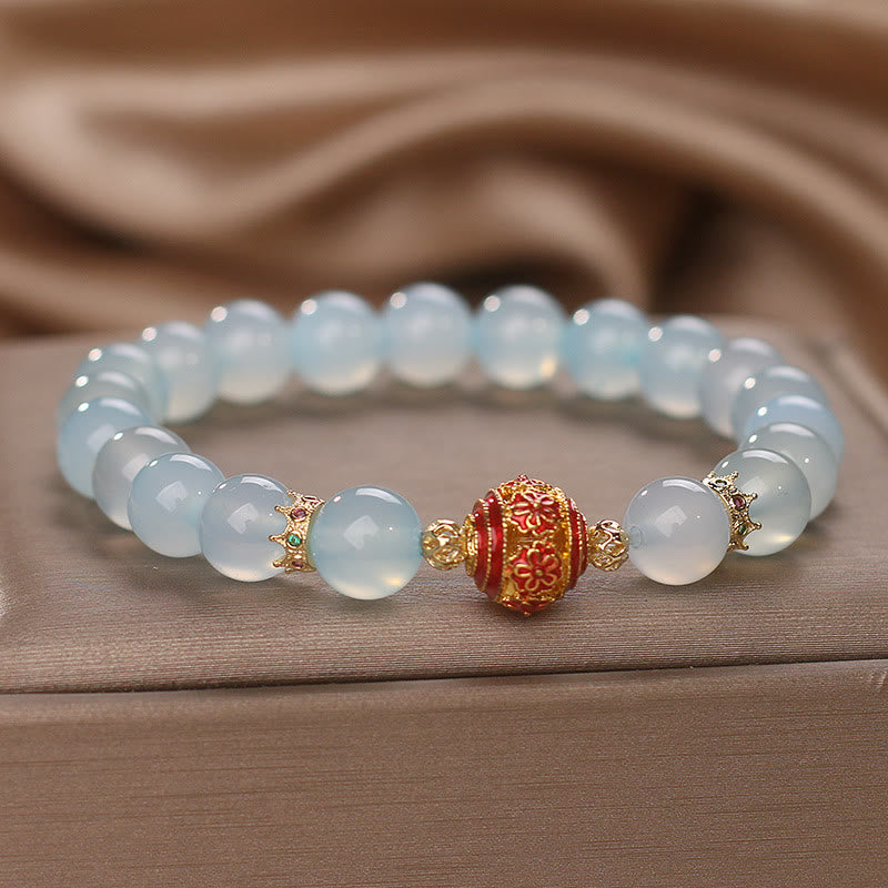 Natural Aquamarine Bracelet for Emotional Balance and Healing