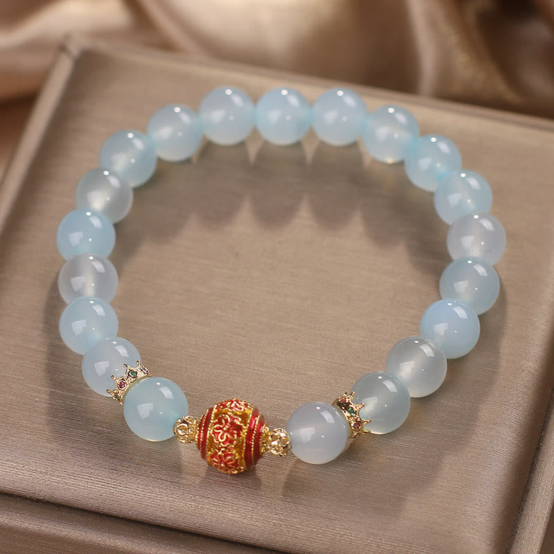 Natural Aquamarine Bracelet for Emotional Balance and Healing