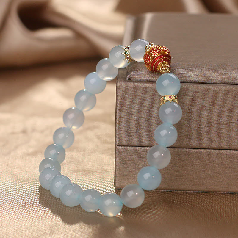 Natural Aquamarine Bracelet for Emotional Balance and Healing