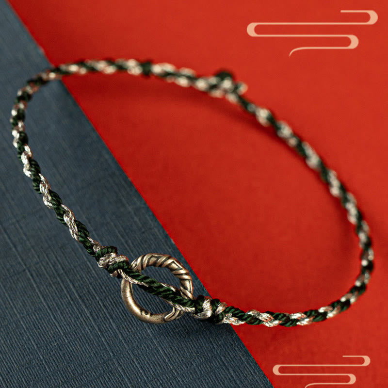 Sterling Silver Tourmaline Spiritual Protection Bracelet