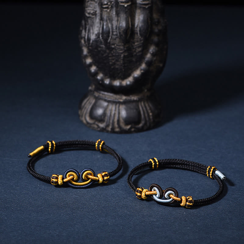 Wukong Knot Braided Bracelet for Protection and Spiritual Strength
