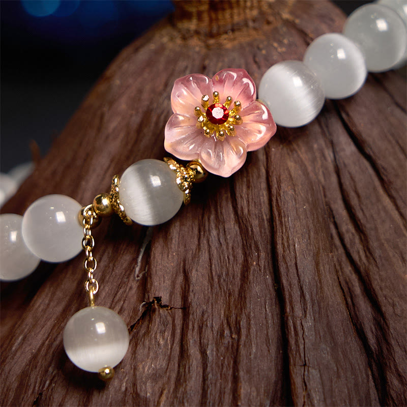 8mm Chrysoberyl Cat's Eye Spiritual Support Bracelet