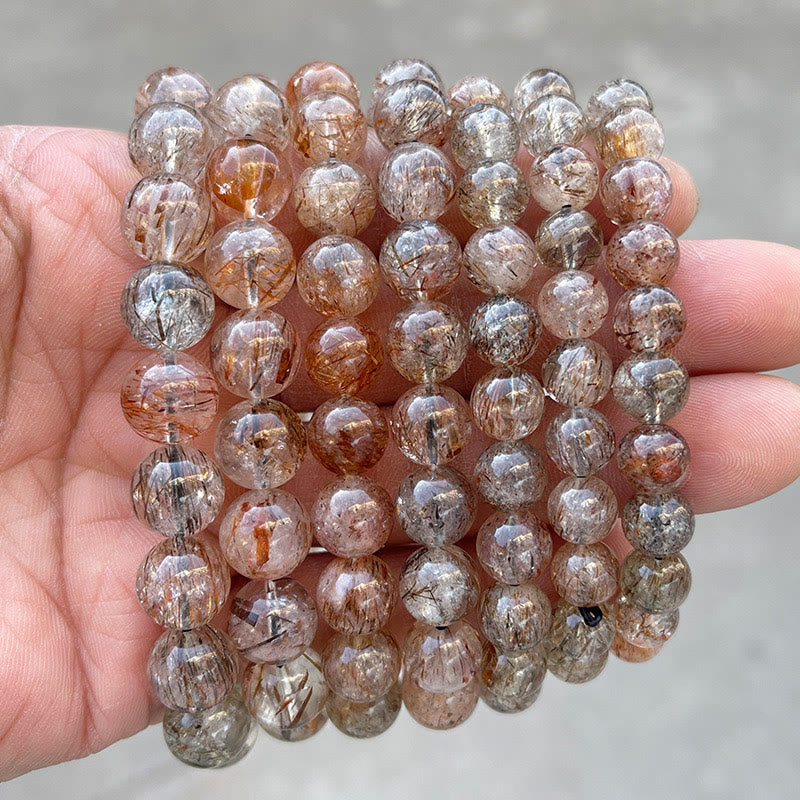 8mm Super Seven Spiritual Protection Bracelet