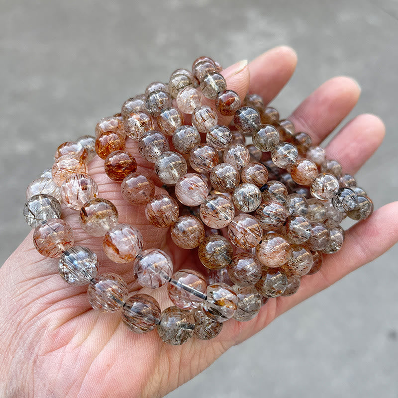 8mm Super Seven Spiritual Protection Bracelet