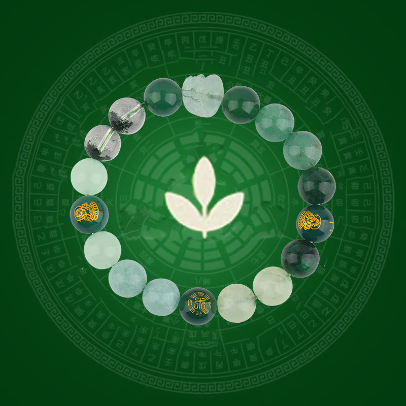 8mm Five Elements Pixiu Wealth Bracelet for Prosperity