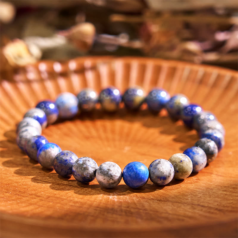 Naturally Mindful 8mm Lazurite Self-Care Bracelet