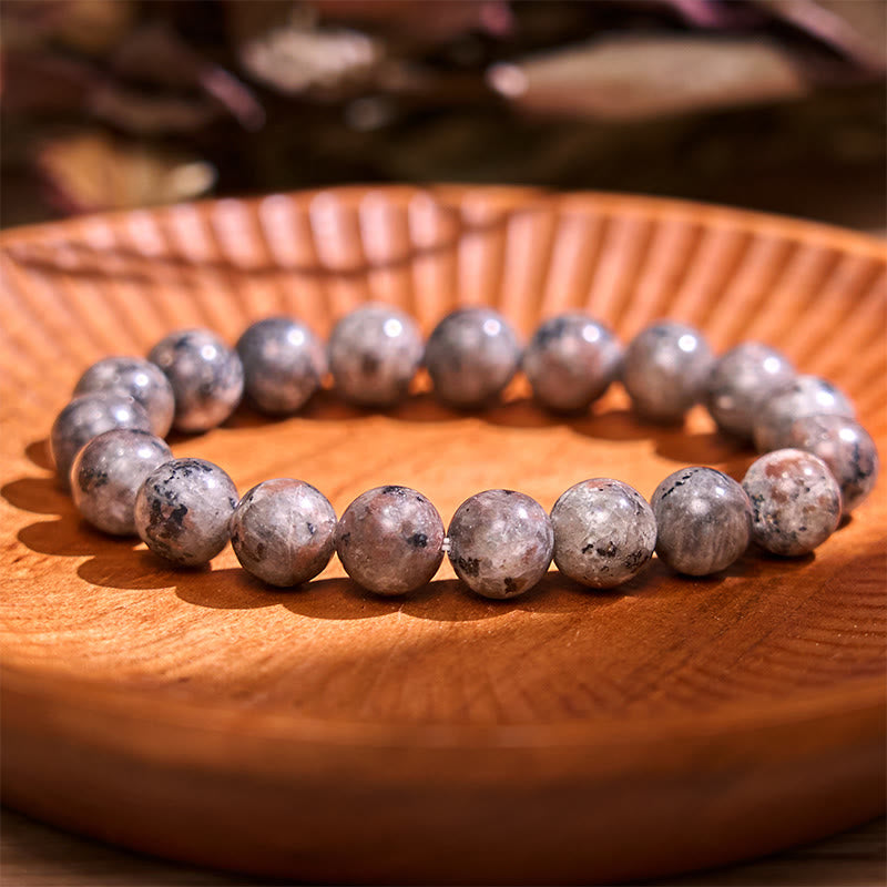 Grounding Obsidian Bracelet Neutral Tone for Balance & Protection