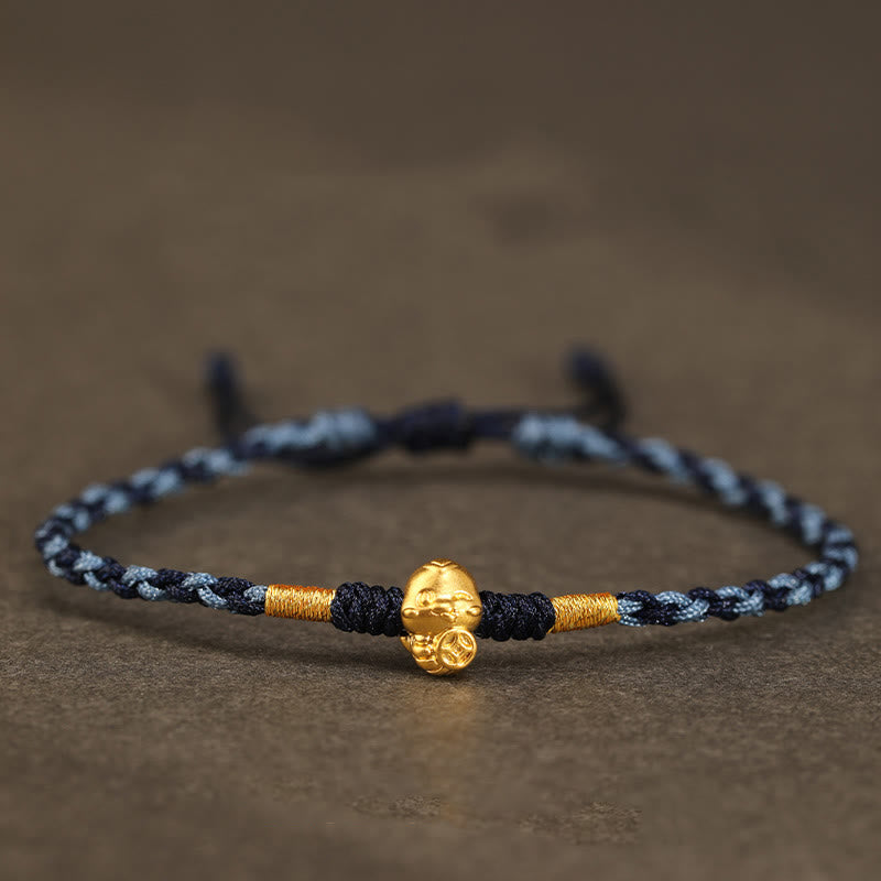 Year of the Snake Fortune Bracelet 999 Gold