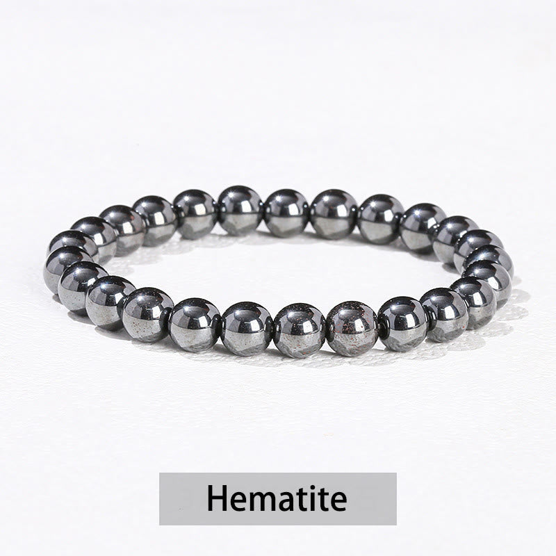 Various Crystal Healing Bracelet with Amethyst, Aventurine & Rose Quartz