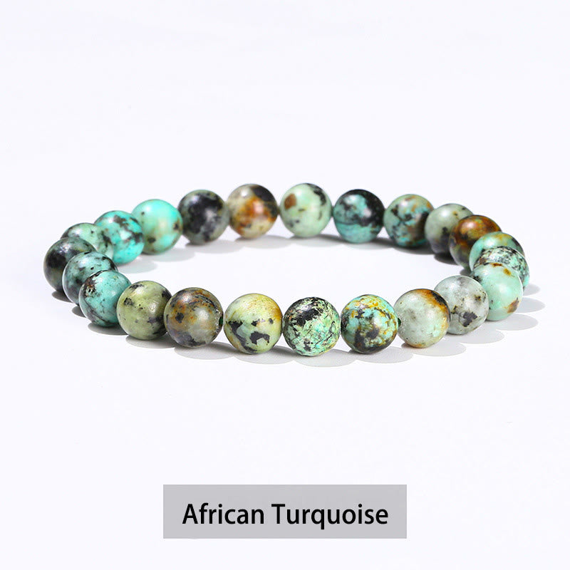 Various Crystal Healing Bracelet with Amethyst, Aventurine & Rose Quartz