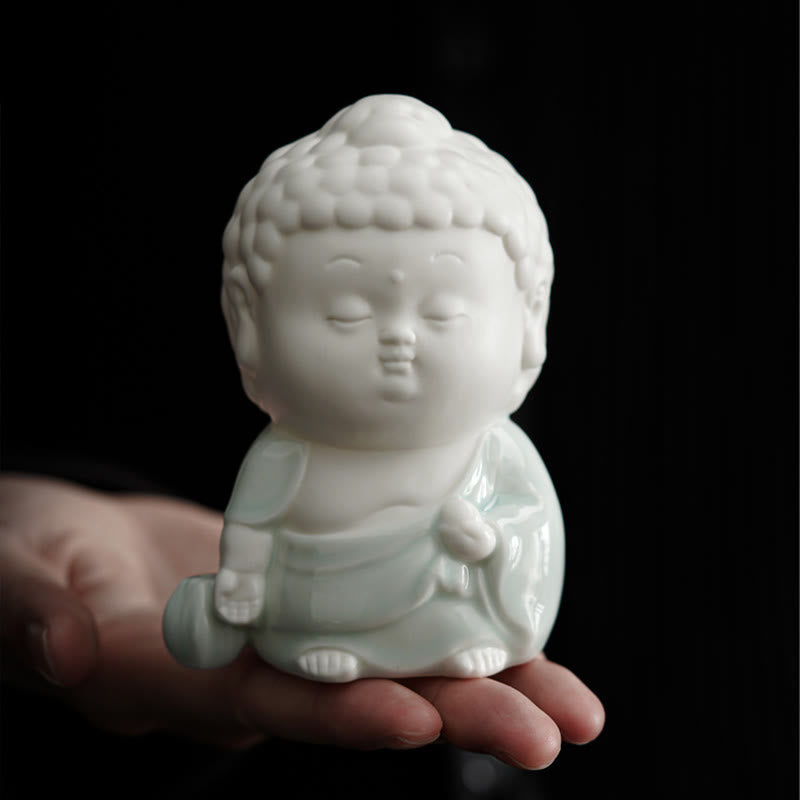 Ceramic Buddha Incense Burner | Sitting, Standing & Reclining 7cm