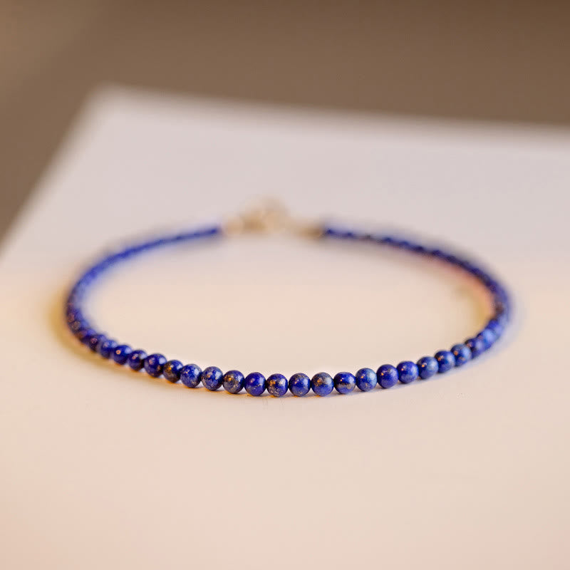 3mm Lazurite Ultra-Thin Balance Bracelet for Meditation