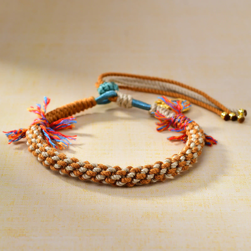 Adjustable Tibetan Zakiram Goddess of Wealth Spiritual Protection Bracelet