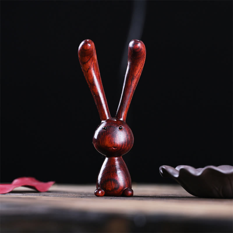 10cm Rosewood Zen Decor Warmth Wood Decoration
