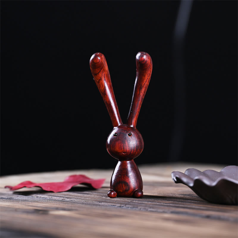 10cm Rosewood Zen Decor Warmth Wood Decoration