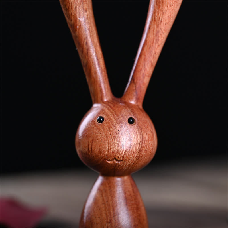 10cm Rosewood Zen Decor Warmth Wood Decoration
