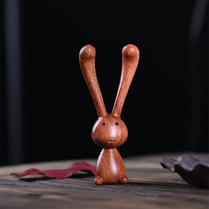 10cm Rosewood Zen Decor Warmth Wood Decoration