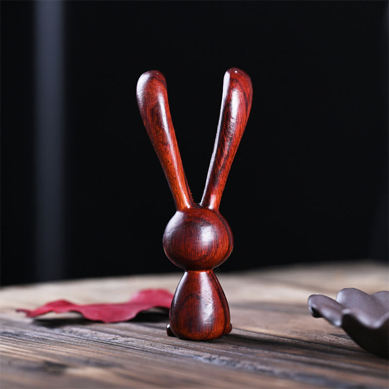 10cm Rosewood Zen Decor Warmth Wood Decoration