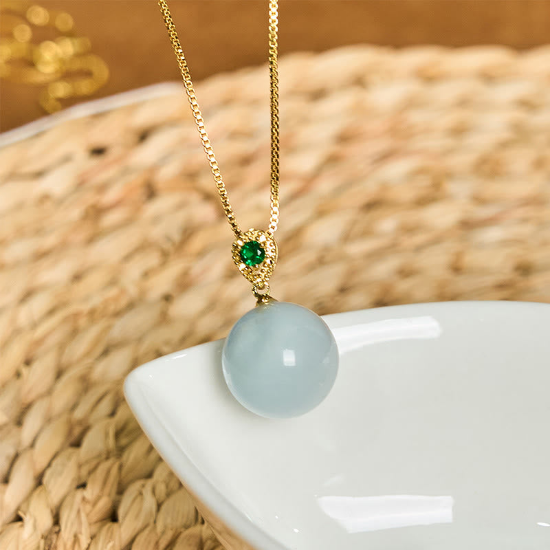 Cat's Eye Confidence Necklace | Spiritual Protection Pendant