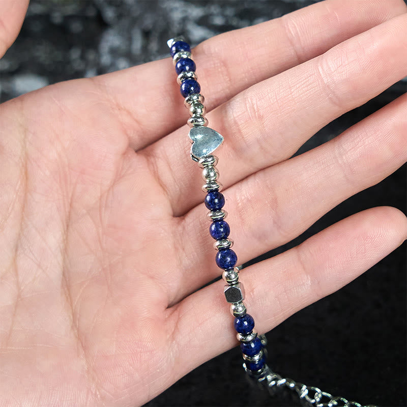 8mm Amethyst Healing Energy Bracelet for Balance