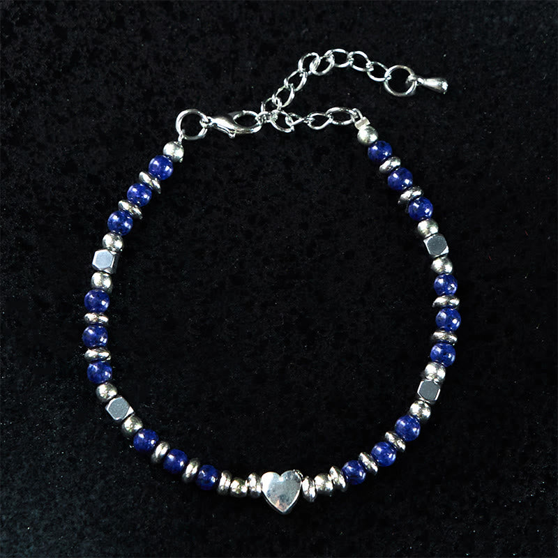 8mm Amethyst Healing Energy Bracelet for Balance