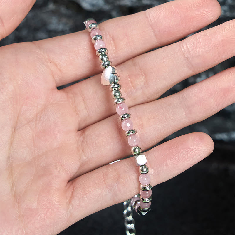 8mm Amethyst Healing Energy Bracelet for Balance