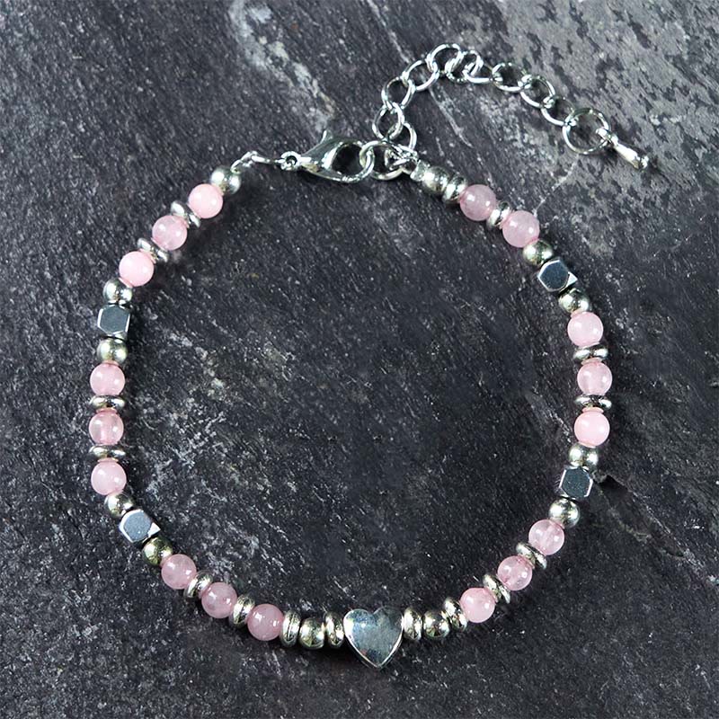 8mm Amethyst Healing Energy Bracelet for Balance