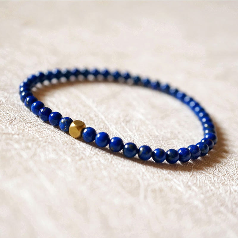 4mm Lazurite Self Care Healing Bracelet