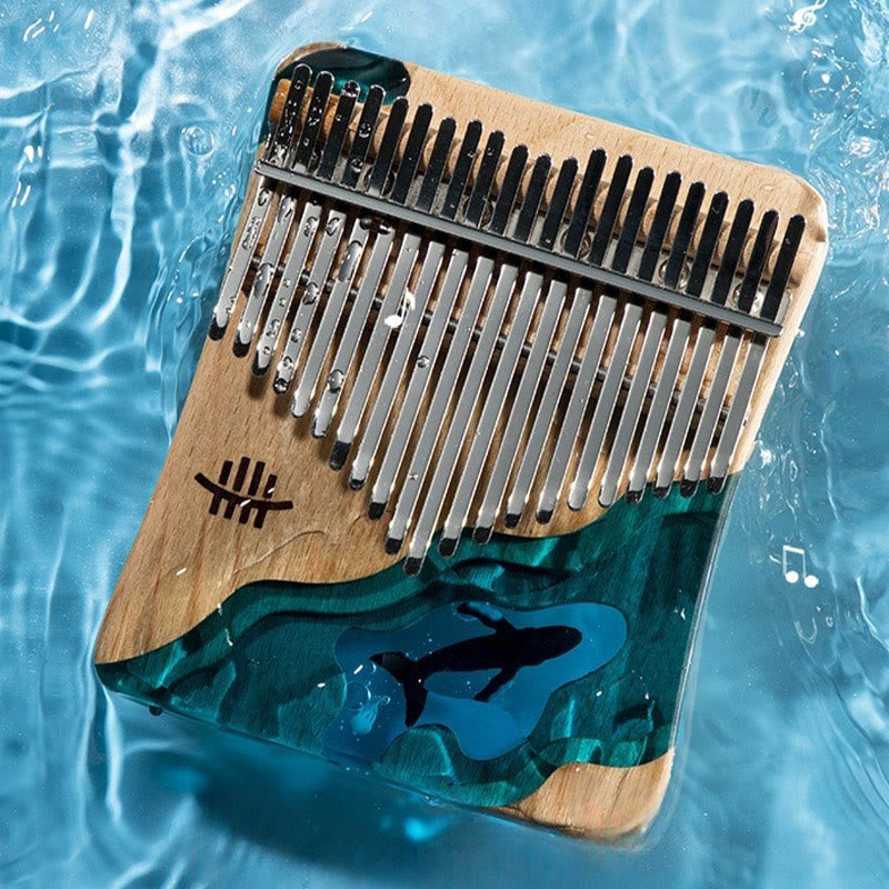21 Keys Beech Wood Kalimba for Meditation - Healing Sounds