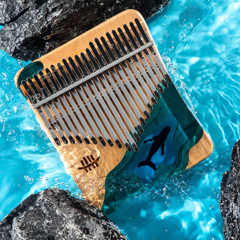 21 Keys Beech Wood Kalimba for Meditation - Healing Sounds