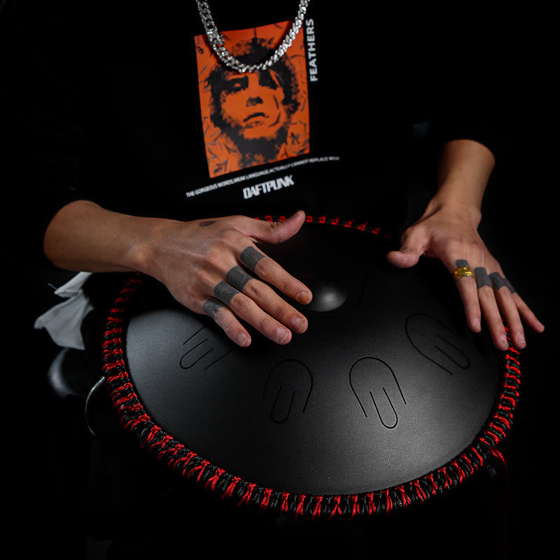 15 Inch Steel Tongue Drum Meditation Kit for Sound Healing