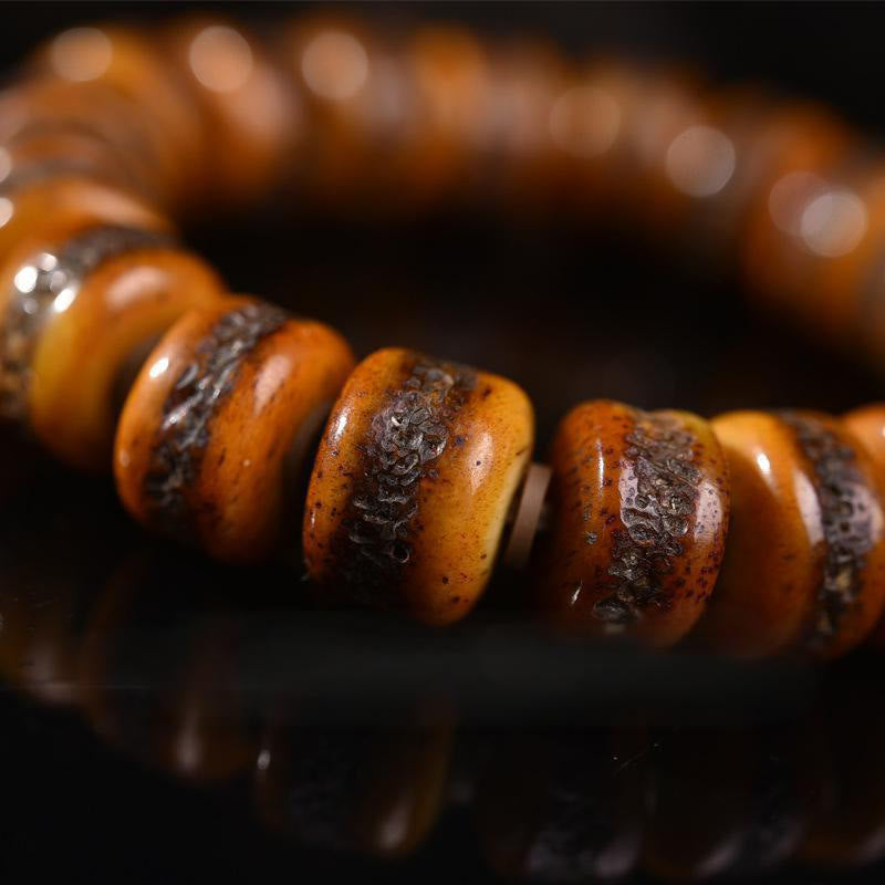 Yak Camel Bone Balance Bracelet | Spiritual Protection