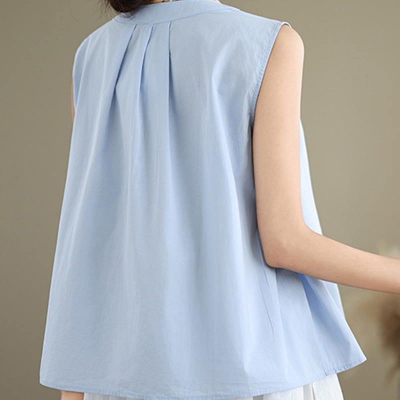 Cotton Linen Halter Neck Yoga Top for Women - Breathable Fit