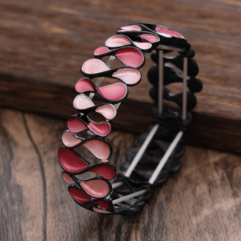 Colorful 8-Shaped Copper Alloy Spiritual Healing Bracelet