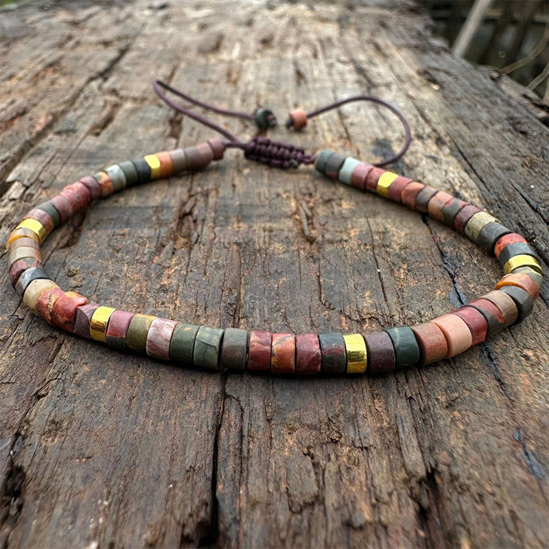 Rhodonite Healing Relationships Bracelet for Spiritual Balance