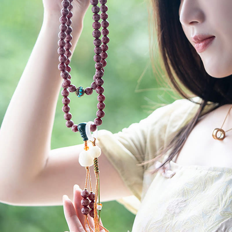 10mm Bodhi Seed Om Mani Padme Hum Harmony Bracelet