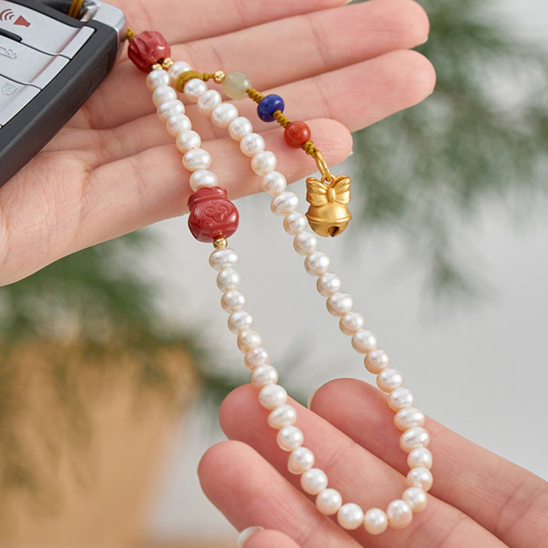 6mm Cinnabar Healing Phone Hanging Decoration