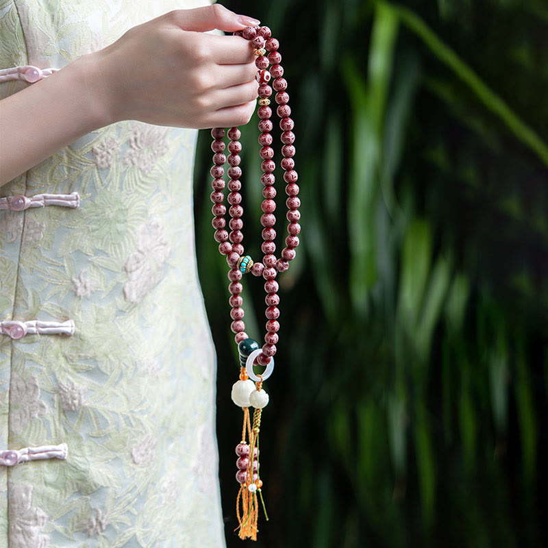 10mm Bodhi Seed Om Mani Padme Hum Harmony Bracelet