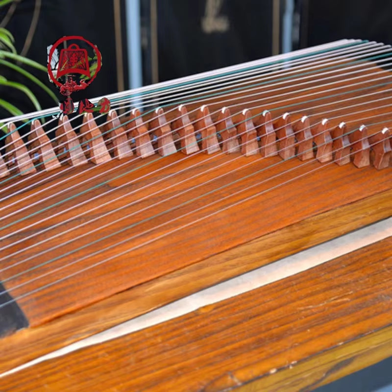 82CM Portable Small Guzheng 21 Strings Handmade Paulownia Wood Guqin Beginner Guzheng Traditional Chinese Music Instrument Gifts