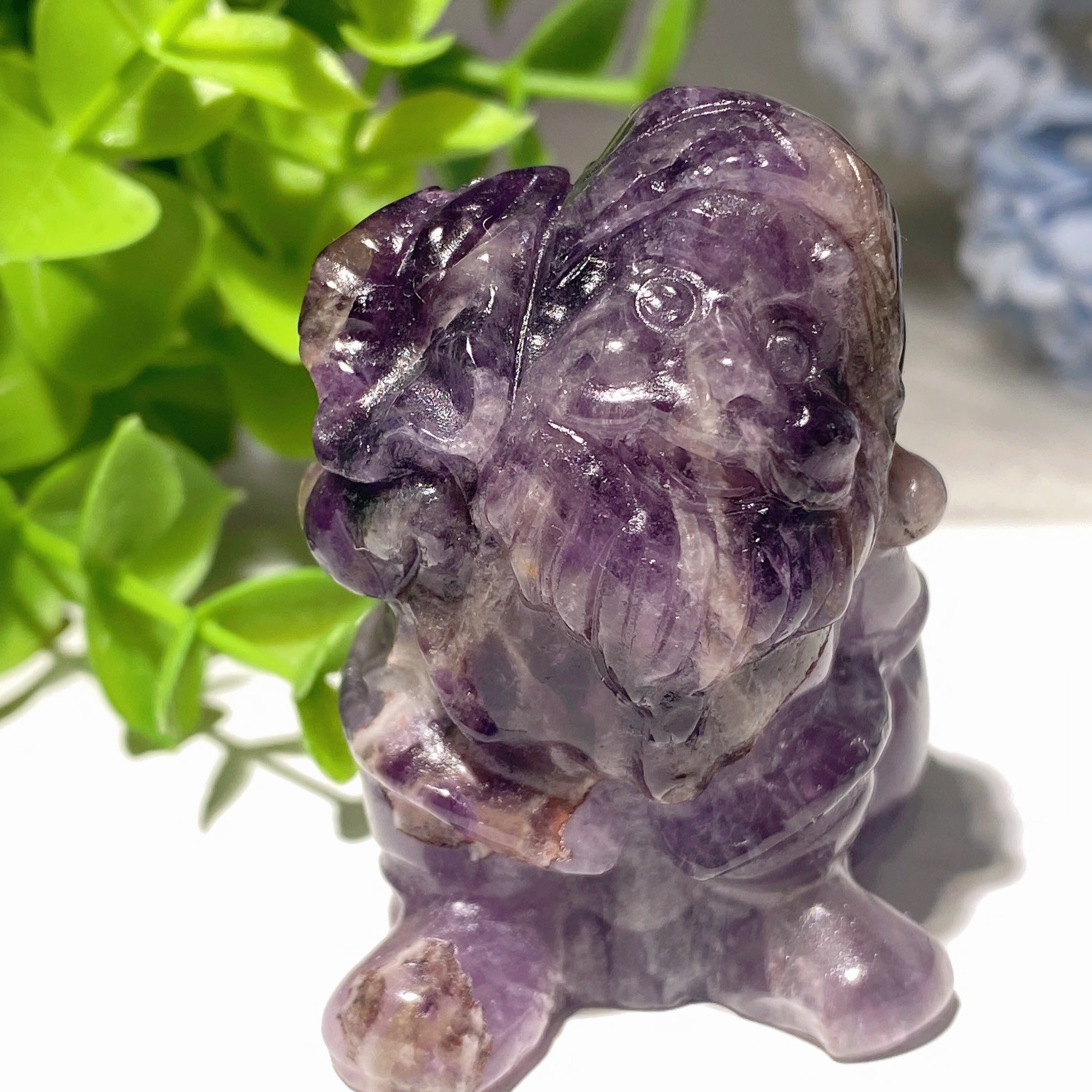 Figurines de Père Noël en cristal mixte de 5 à 6 cm pour la guérison