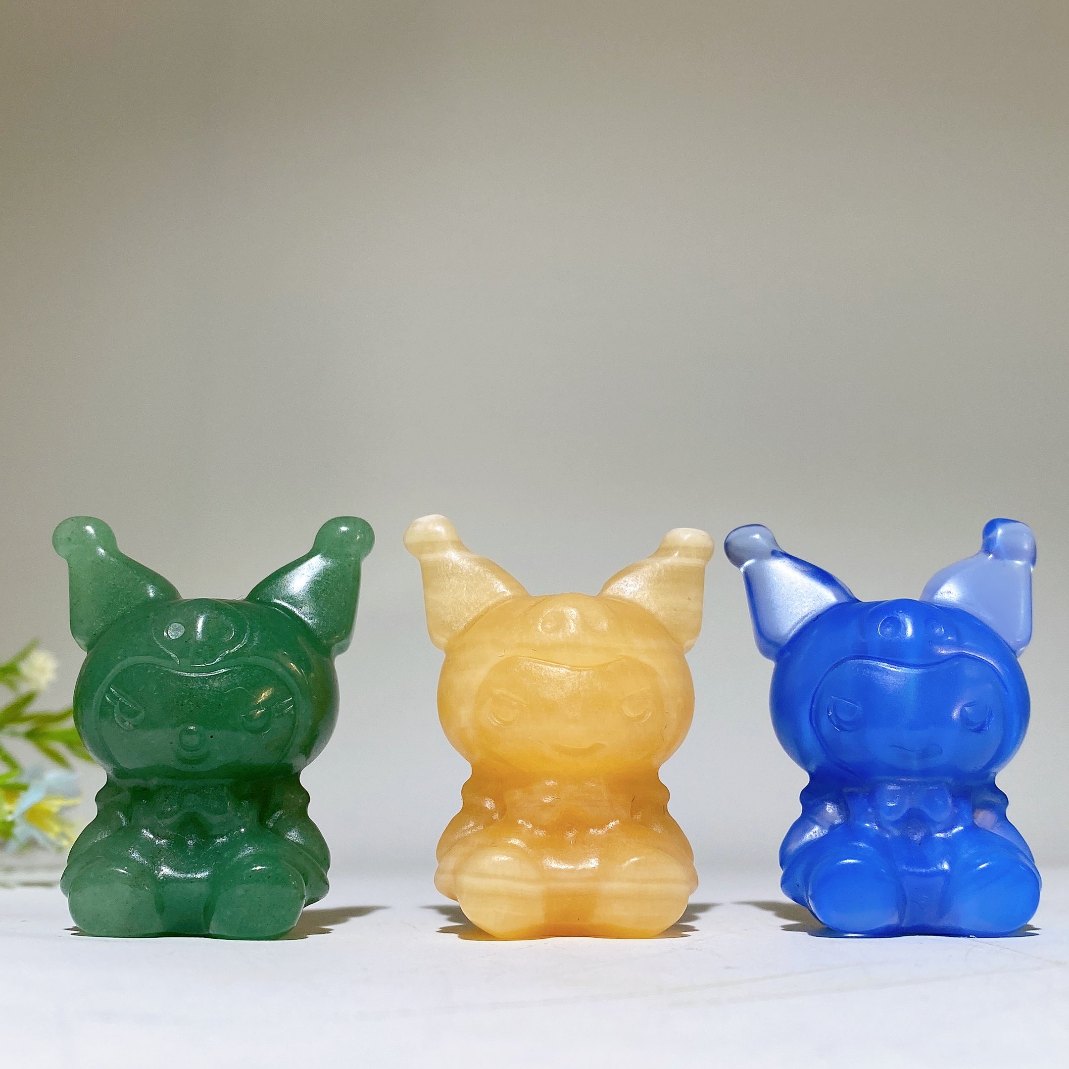 2.0 inch Crystal Figurines Carvings Handcrafted Healing Stones