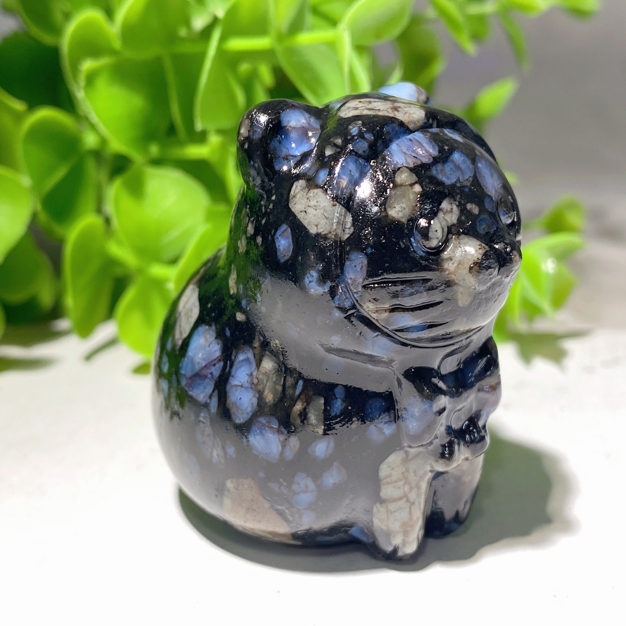 2.0 inch Mixed Crystal Cat Carvings for Healing