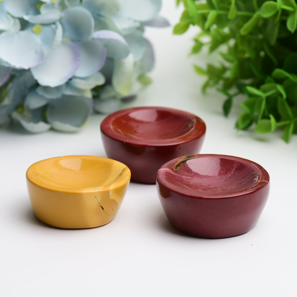 2.0" Mookite Crystal Bowl for Healing & Energy