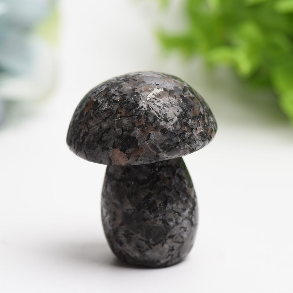 2.1 Inch Yooperlite Mushroom Crystal Figurine Carving for Healing