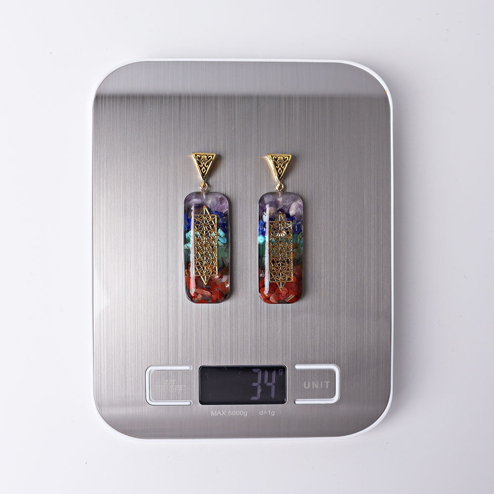 Pendentif chakra de 2,2 pouces pour la protection spirituelle