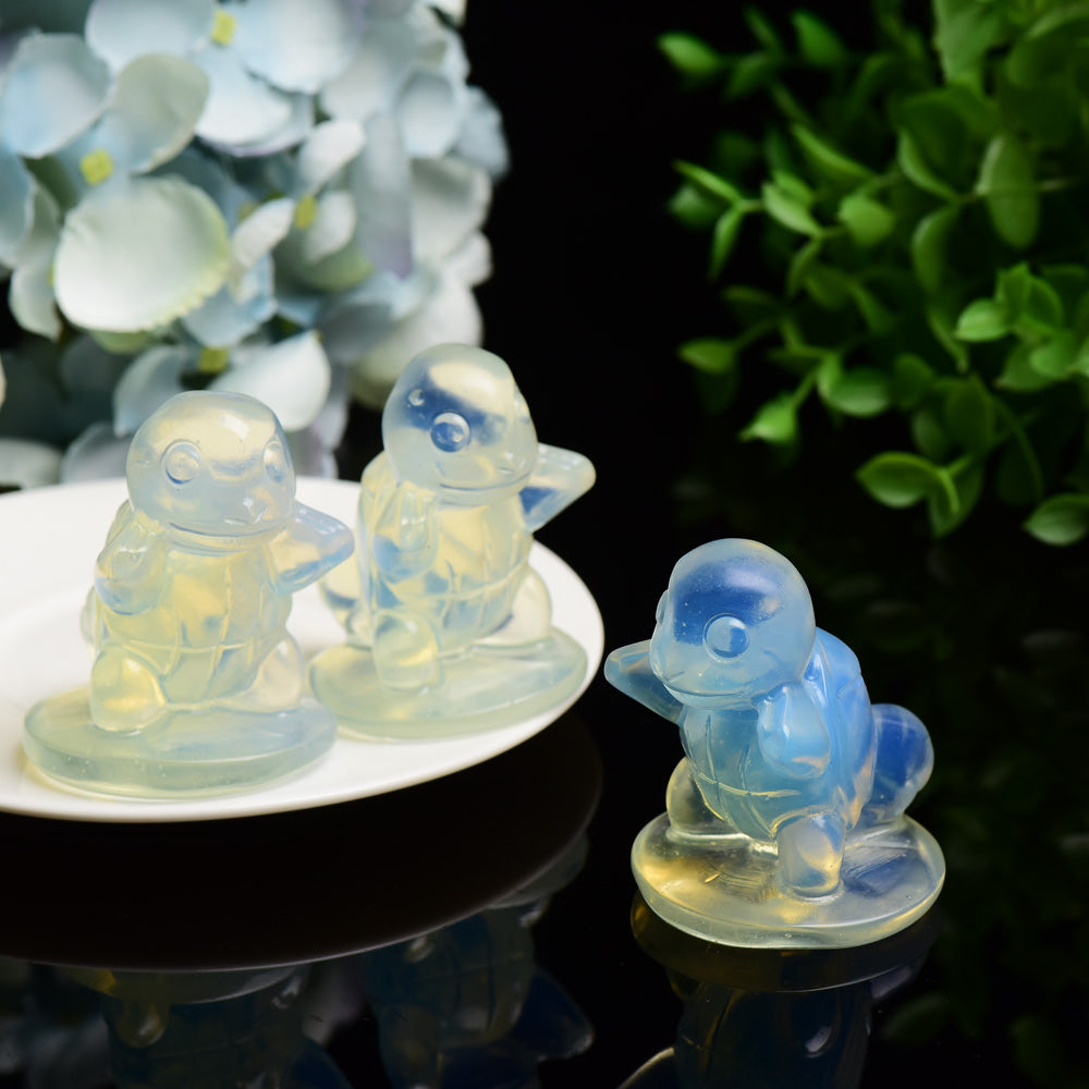 2.2 inch Opalite Crystal Figurine Carving with Healing Energy
