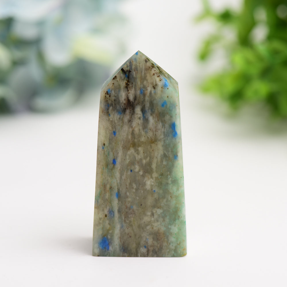 2.5-3.3 inch K2 Crystal Tower for Spiritual Healing
