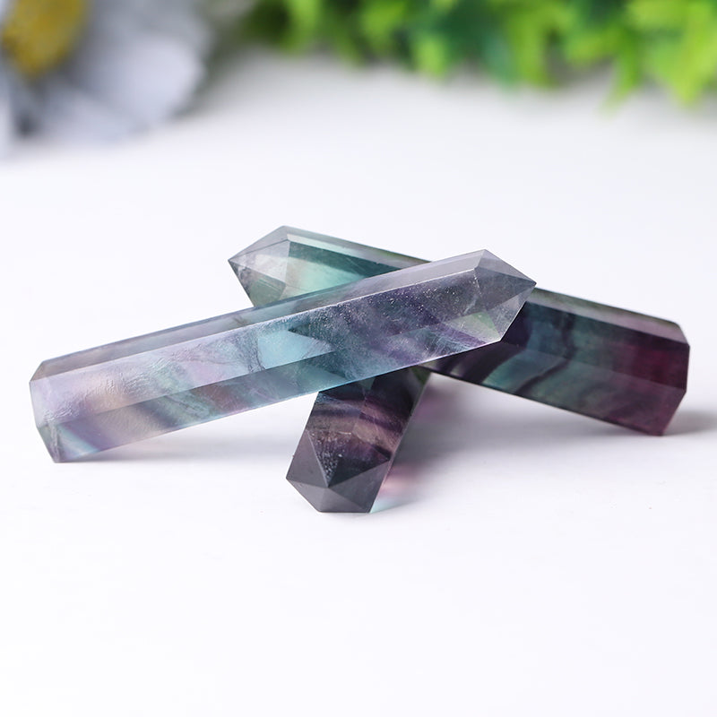 2.5-4.5 Inches Fluorite Crystal Towers Healing Energy