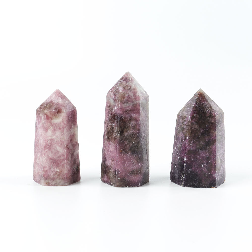 2.5-4 inch Lepidolite Crystal Point for Healing Meditation